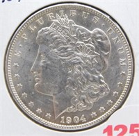 1904-O Morgan Silver Dollar. BU.