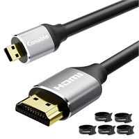 Micro HDMI to HDMI Cable 4 FT  High Speed Full HDM