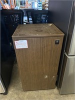 GE Faux Wood Finish Mini Refrigerator