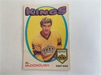 Al McDonough 1971-72 OPC Rookie Card No.150