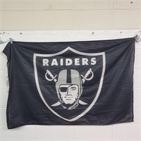 Vintage Oakland Raiders Flag