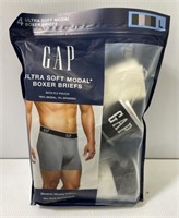 3 pack Gap Large Ultra Soft Boxer Briefs Opened