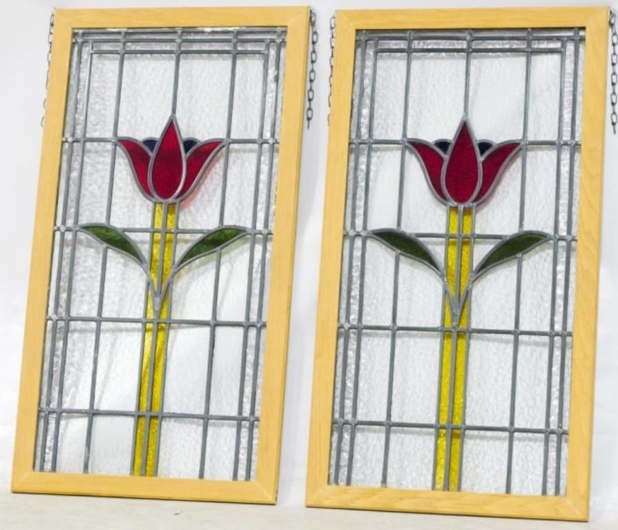 Pr Stained Glass Windows 40x22