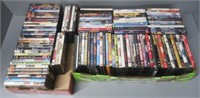 (2) Boxes of DVD movies that includes Zoo Keeper,