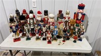 Large lot nutcrackers, some repairs required