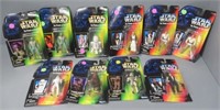 (10) Star Wars action figures in original