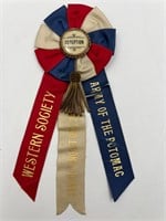 Army of the Potomac Western Society ribbon