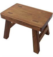 GOLDEN SUN Solid Wood Tiny Step Stool for Kids