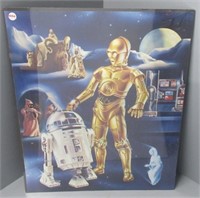 NOS 1978 Star Wars Poster Featuring C-3PO and