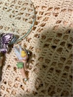 Butterfly Magnifying Glass Tinkerbell Pin