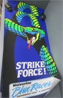 (2) Stike Force Wolverine blue racer poster.