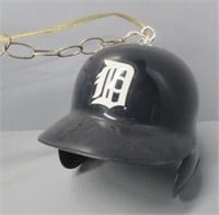 Detroit Tigers helmet chandelier light.