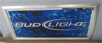 Bud Light advertising mirror from 2008. Measures: