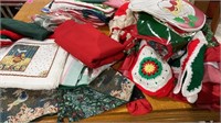 Christmas tablecloths and place mats