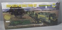 Sealed John Deere HO train set in box.