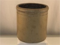 Antique Salt Glaze Stoneware Crock