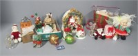 Assorted Christmas Items: 3" Tall House, 6.5" T