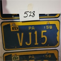 1959 PA License Plate