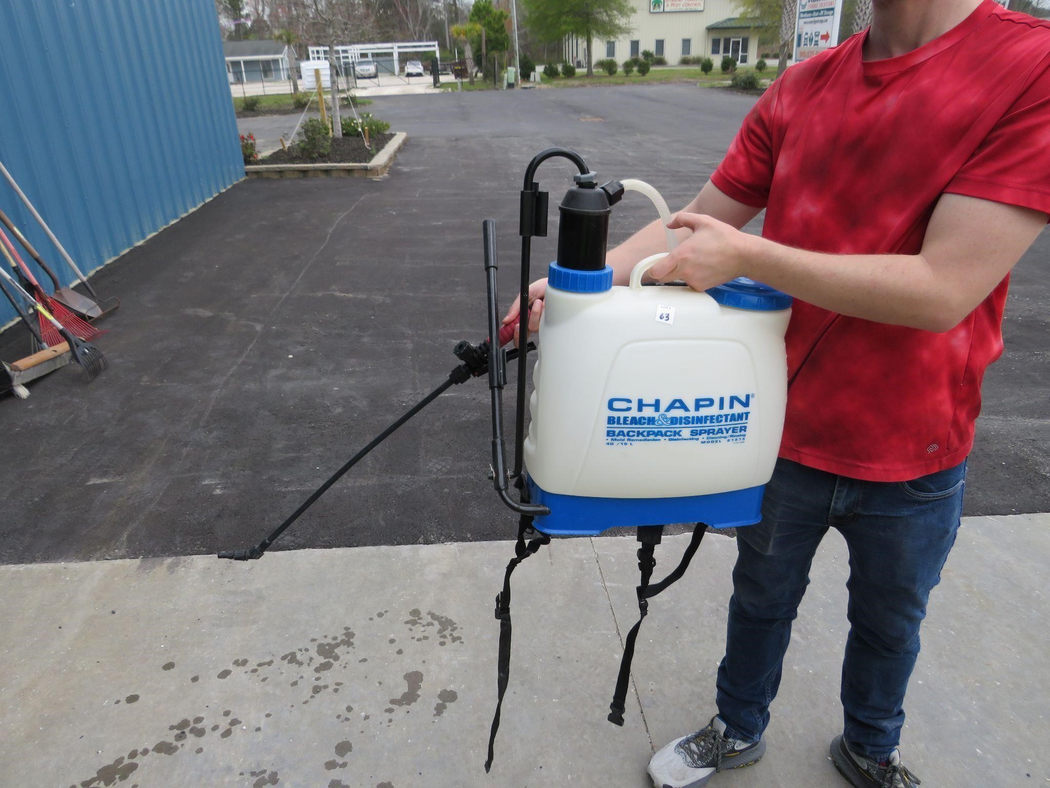Chapin Bleach Backpack Sprayer, pick up only