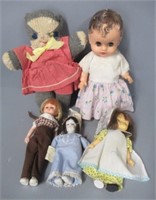 Vintage dolls includes vinyl, etc.