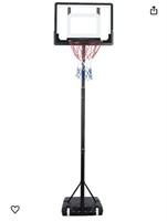 Basketball Hoop Outdoor 5.5-7.5FT Adjustable