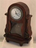 Victorian Style Carved Mantel Clock Replica
