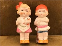 Two Assorted Antique 1930’s Bisque Penny Dolls