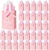 PerKoop 50 Pack Baby Shower Gifts Bag with Tissue