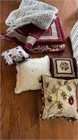 Rugs and pillows