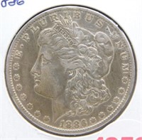 1886-O Morgan Silver Dollar.