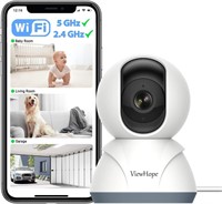 ViewHope Indoor Pet Security Camera - 2K WiFi Pet