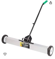 TUFFIOM 36-Inch Rolling Magnetic Pick-Up Sweeper
