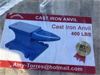 Greatbear 400lbs Single-horn Iron Anvil