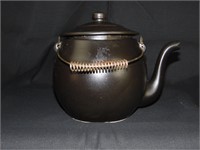 Vintage McCoy Black Kettle Pottery