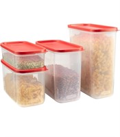 Rubbermaid 8-Piece Food Storage Containers