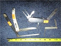 4-- POCKET KNIVES