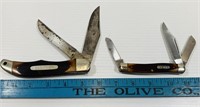 (2) Schrade Old Timer Knives