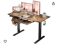 Sweetcrispy Standing Desk with Pull Out Keyboard