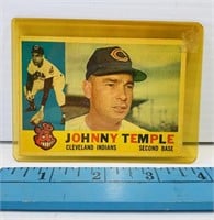 Topps 1960 Johnny Temple #500 Card