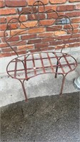 Metal bench