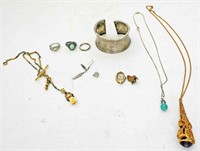 11-Pcs. Jewelry - 925 Bracelet & Ring, Sterling