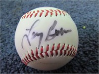 SIGNED BASEBALL -- LARRY BOWA