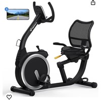 MERACH Recumbent Exercise Bike, High-end Magnetic