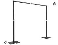 EMART 10x10ft Pipe and Drape Backdrop Stand Kit,