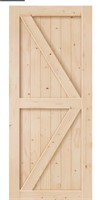 EaseLife 36in x 84in Sliding Barn Wood