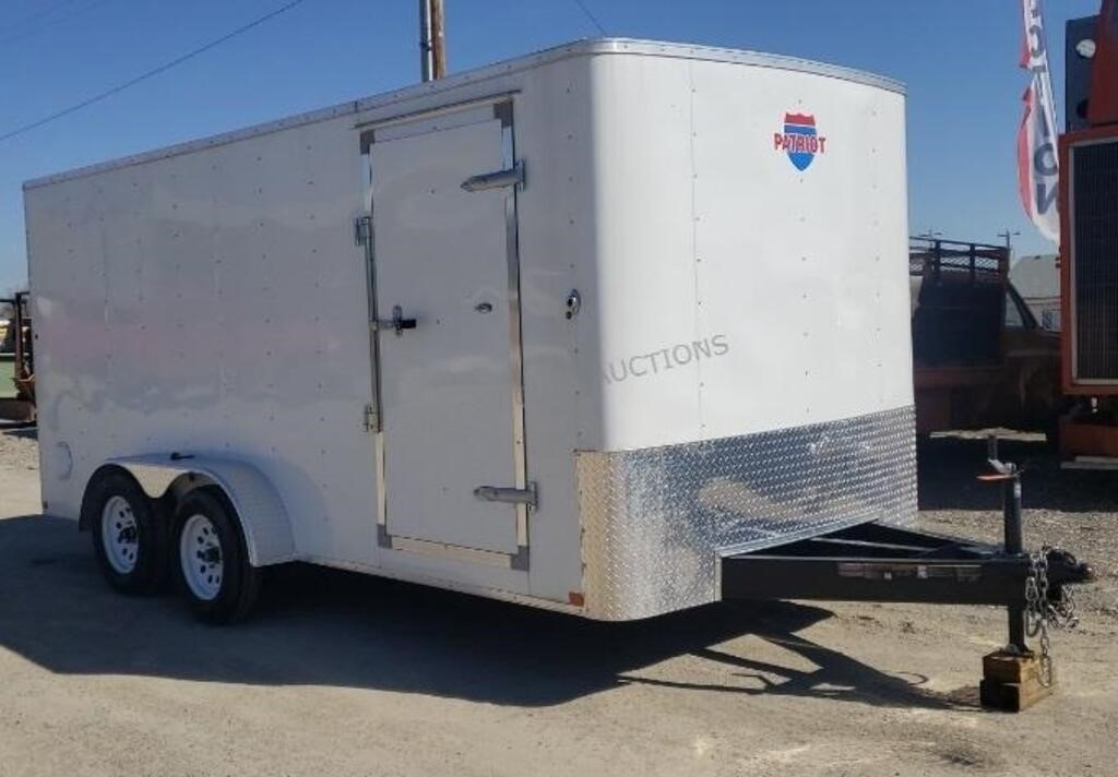 * 2023 Patriot Cargo Trailer 16'