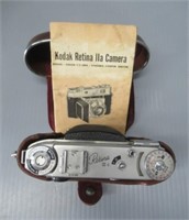 Kodak Retina 11A Camera with Directions. Vintage.