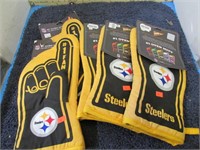 5  STEELERS OVEN MITTS