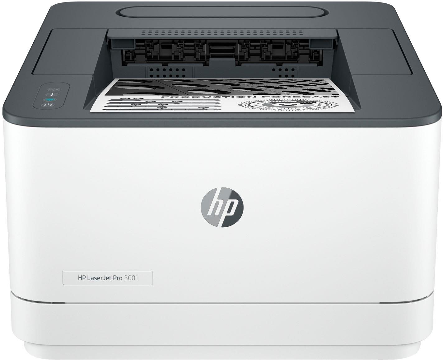 $200  HP - LaserJet Pro 3001dw Wireless Black-and-