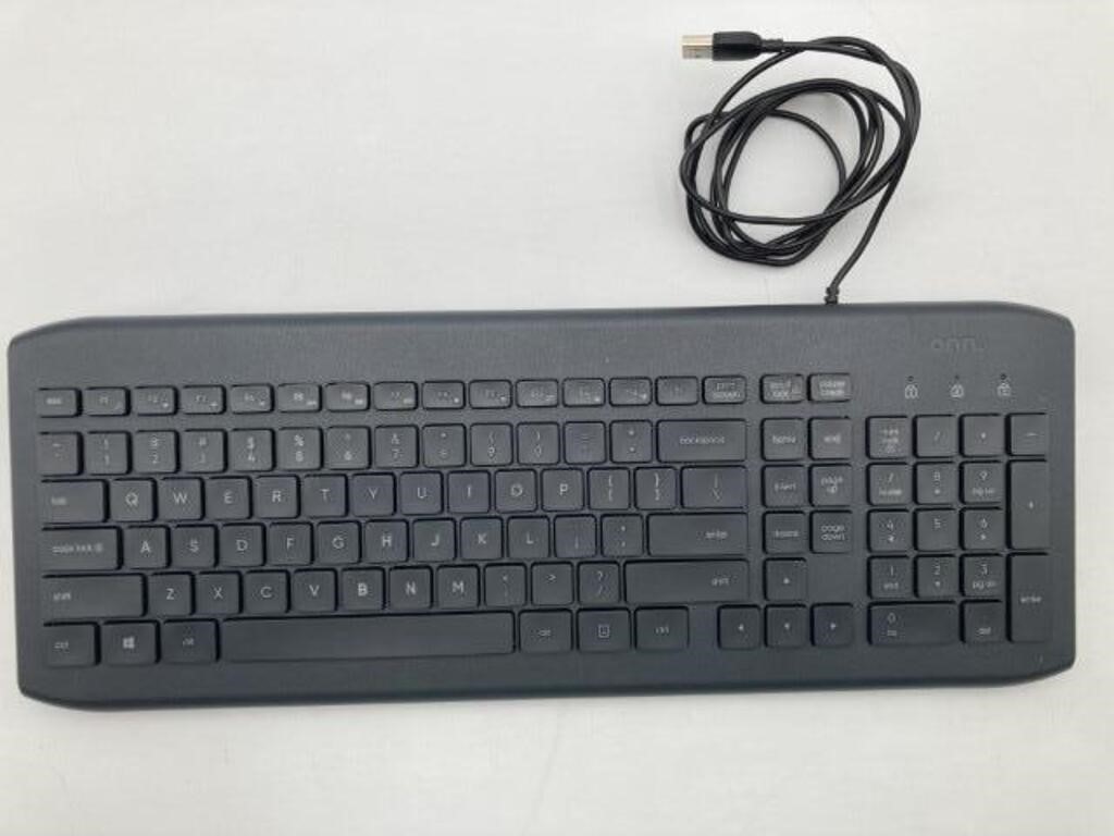 Onn. USB Keyboard Black